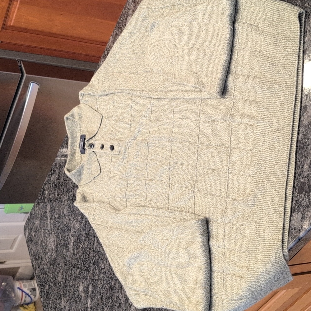 NWT Men's Green Dockers Lightweight Sweater Size XL